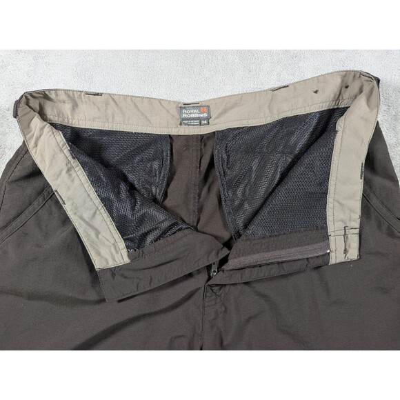 Royal Robbins Active Traveler Shorts Mens 34 Brown Nylon Hiking Casual - Picture 5 of 10